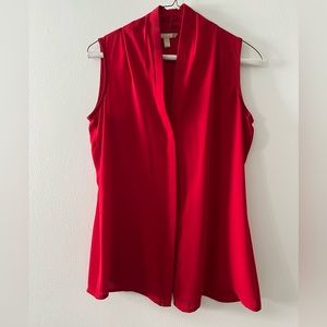 Banana Republic sleeveless blouse, size 0